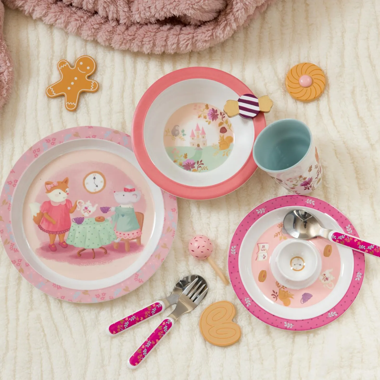 Amadeus Coffret Coquetier Zoe Rose