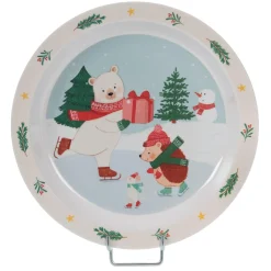 Amadeus Coffret Déjeuner 5P Hiver Patinoire Multicolore