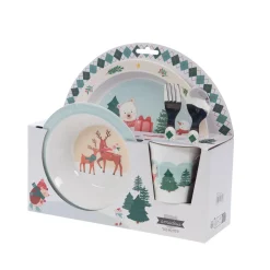 Amadeus                    Coffret Déjeuner 5P Hiver Patinoire    Multicolore