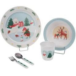 Amadeus                    Coffret Déjeuner 5P Hiver Patinoire    Multicolore