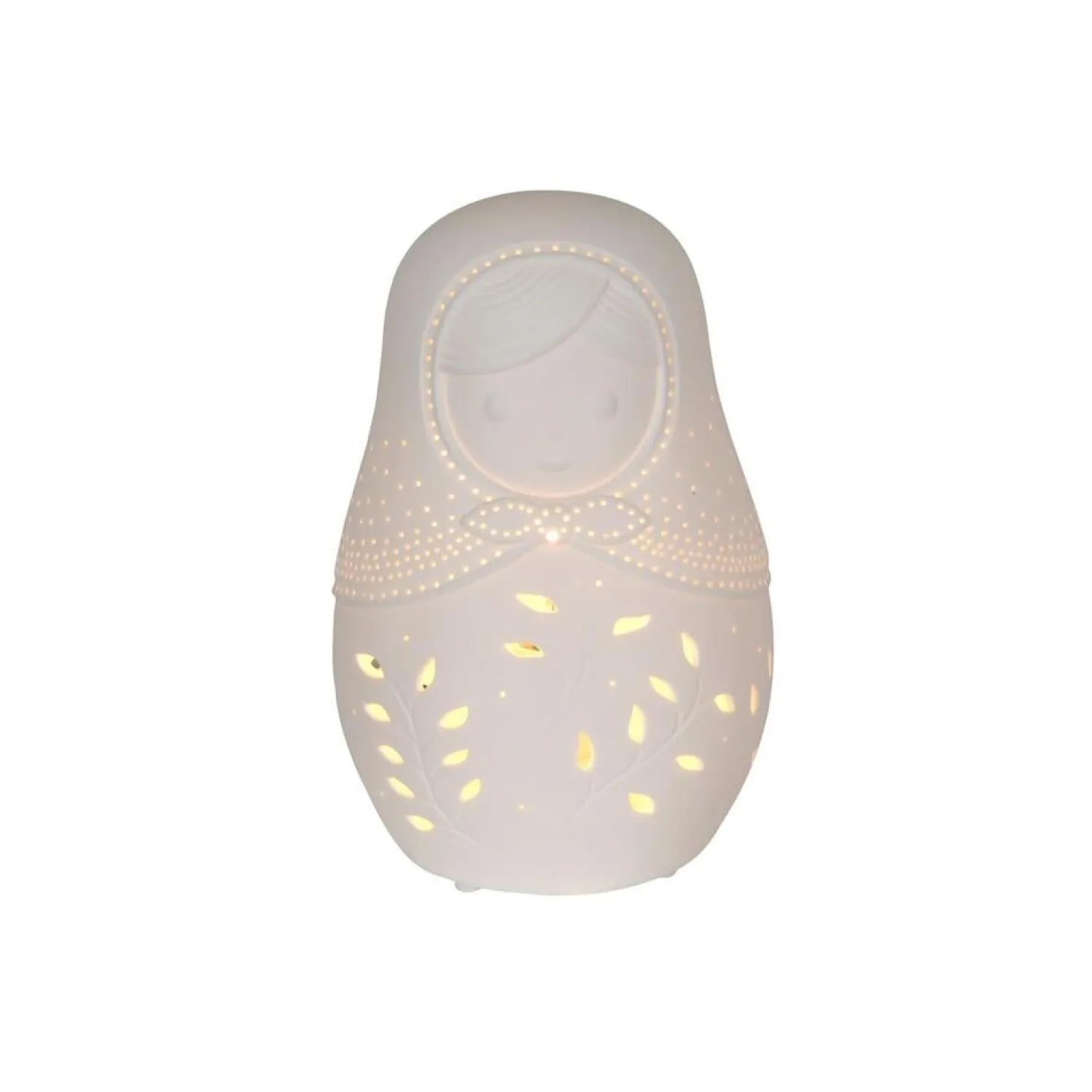 Amadeus Lampe babouchka Blanc
