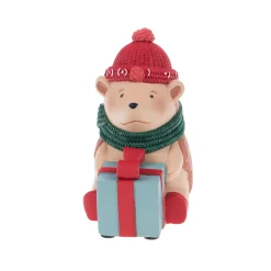 Amadeus Tirelire Herisson Noel Multicolore