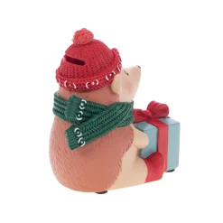 Amadeus                    Tirelire Herisson Noel    Multicolore