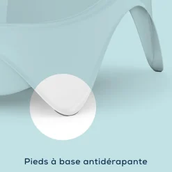Angelcare                    Baignoire bébé évolutive 2 en 1    Blanc Et Gris