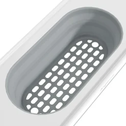 Angelcare                    Plateau de Bain avec Panier à Jouet Extensible    Blanc