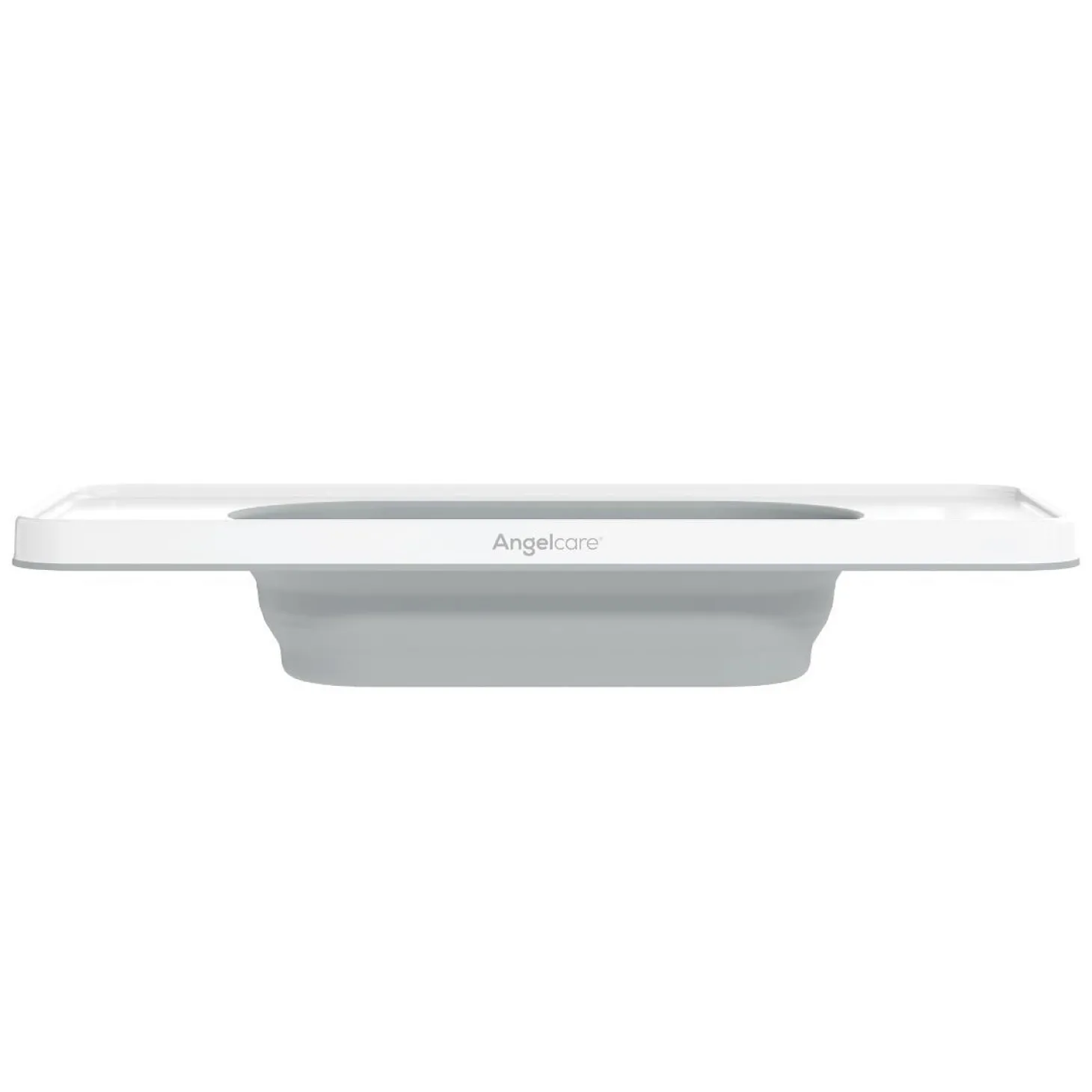 Angelcare Plateau de Bain avec Panier à Jouet Extensible Blanc