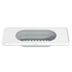 Angelcare Plateau de Bain avec Panier à Jouet Extensible Blanc