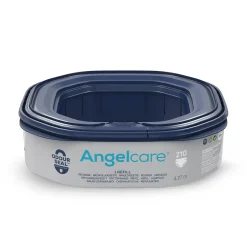 Angelcare                    Poubelle à couches Classic XL avec 1 recharge    Blanc