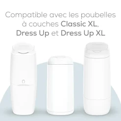 Angelcare 3 recharges octogonales pour poubelle Dress Up