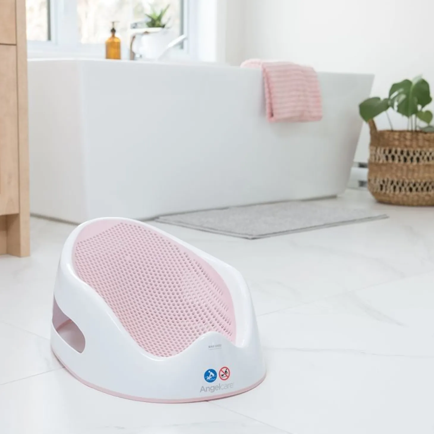 Angelcare Transat de bain Rose