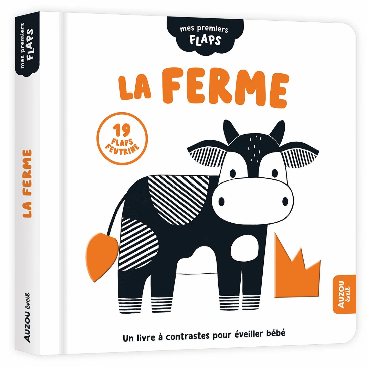 Auzou Livre Mes Premiers Flaps La Ferme Multicolore