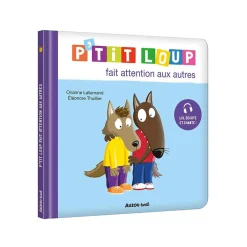 Auzou                    Livre P'Tit Loup Fait Attention aux Autres    Multicolore