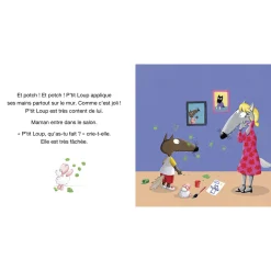 Auzou Livre P'Tit Loup Fait des Bêtises Multicolore
