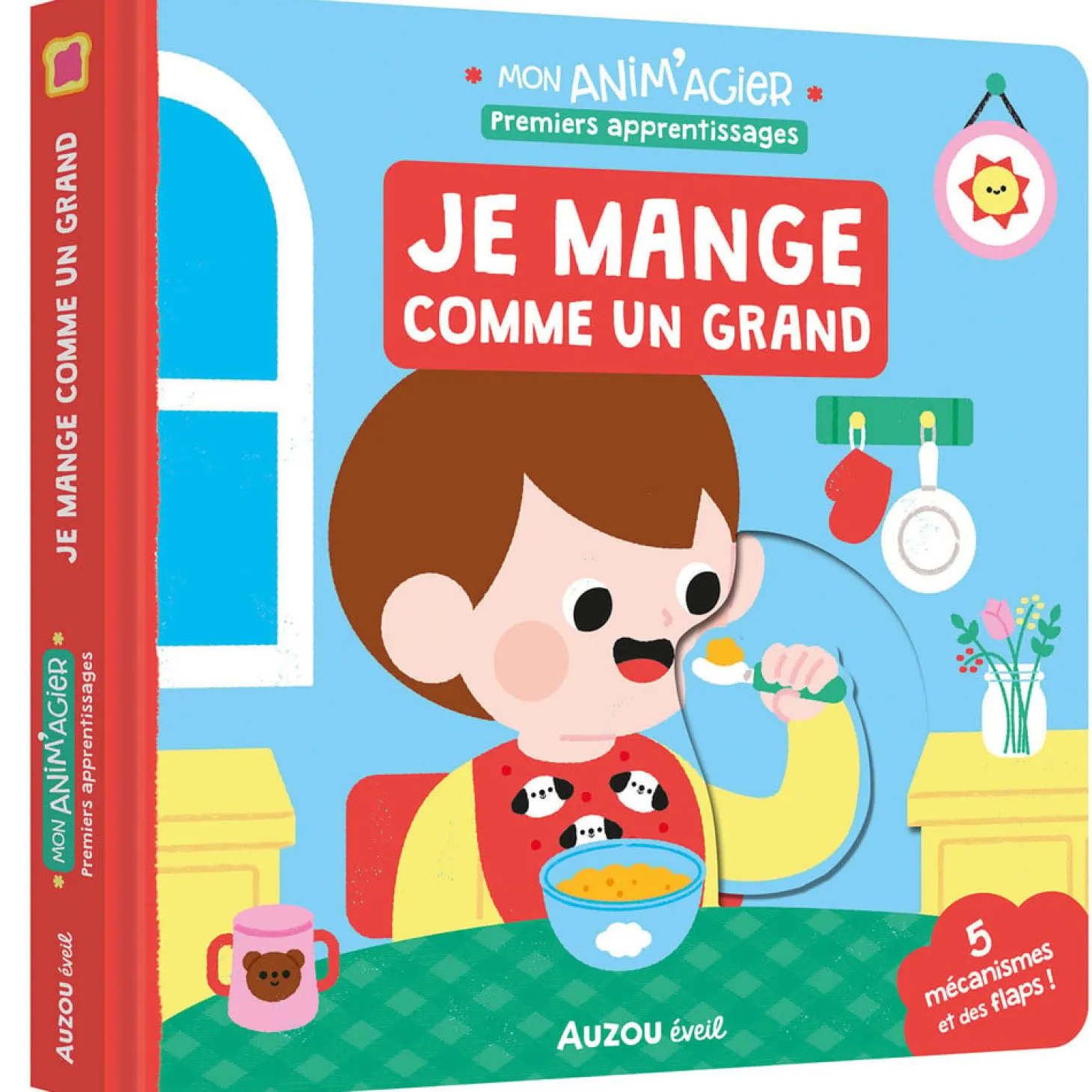 Auzou Premiers apprentissages - Je mange comme un grand Multicolore