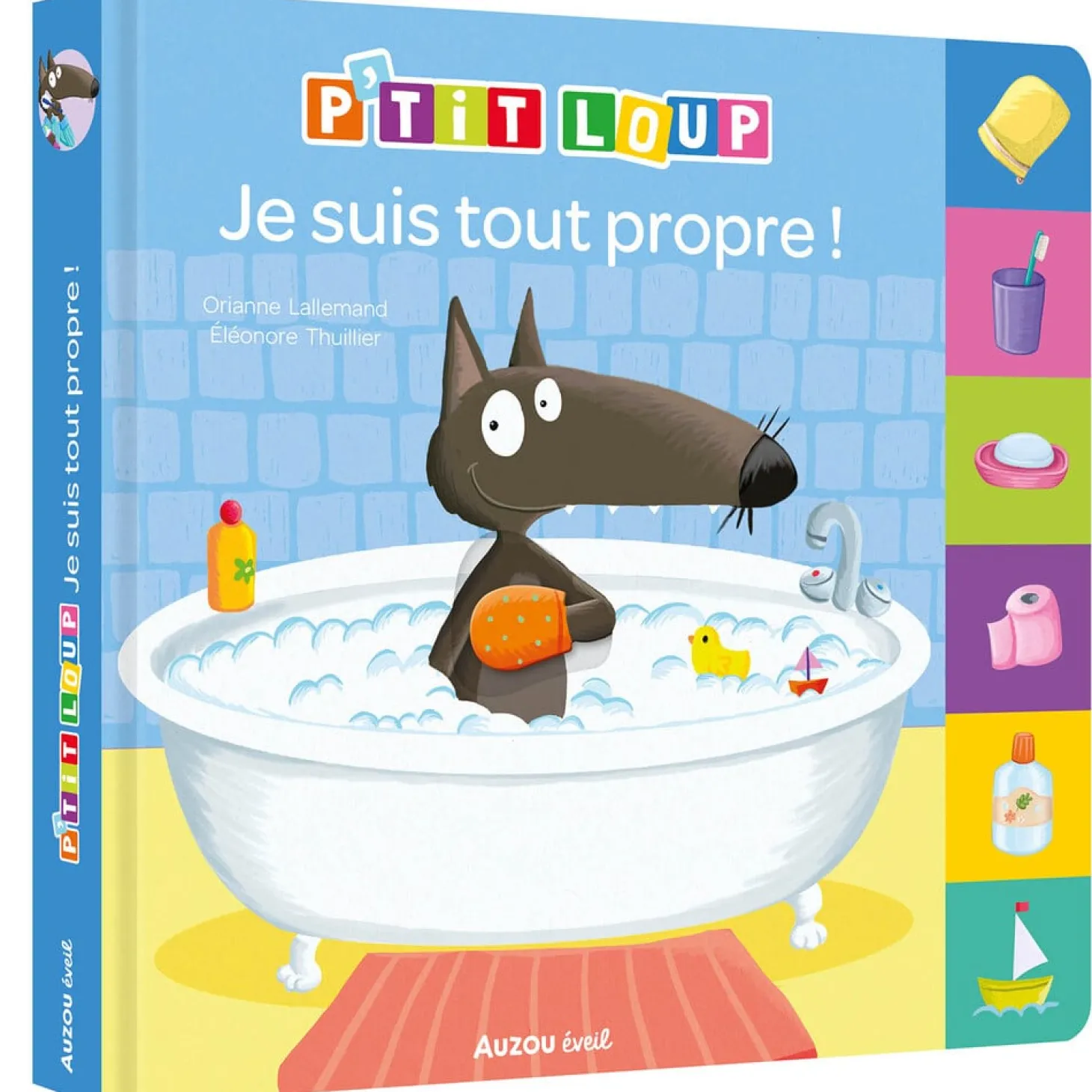 Auzou P'tit Loup - Je suis tout propre ! Multicolore