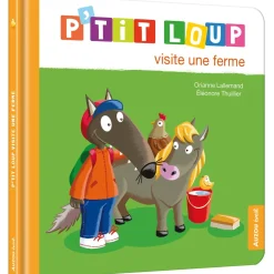 Auzou P'tit Loup visite une ferme