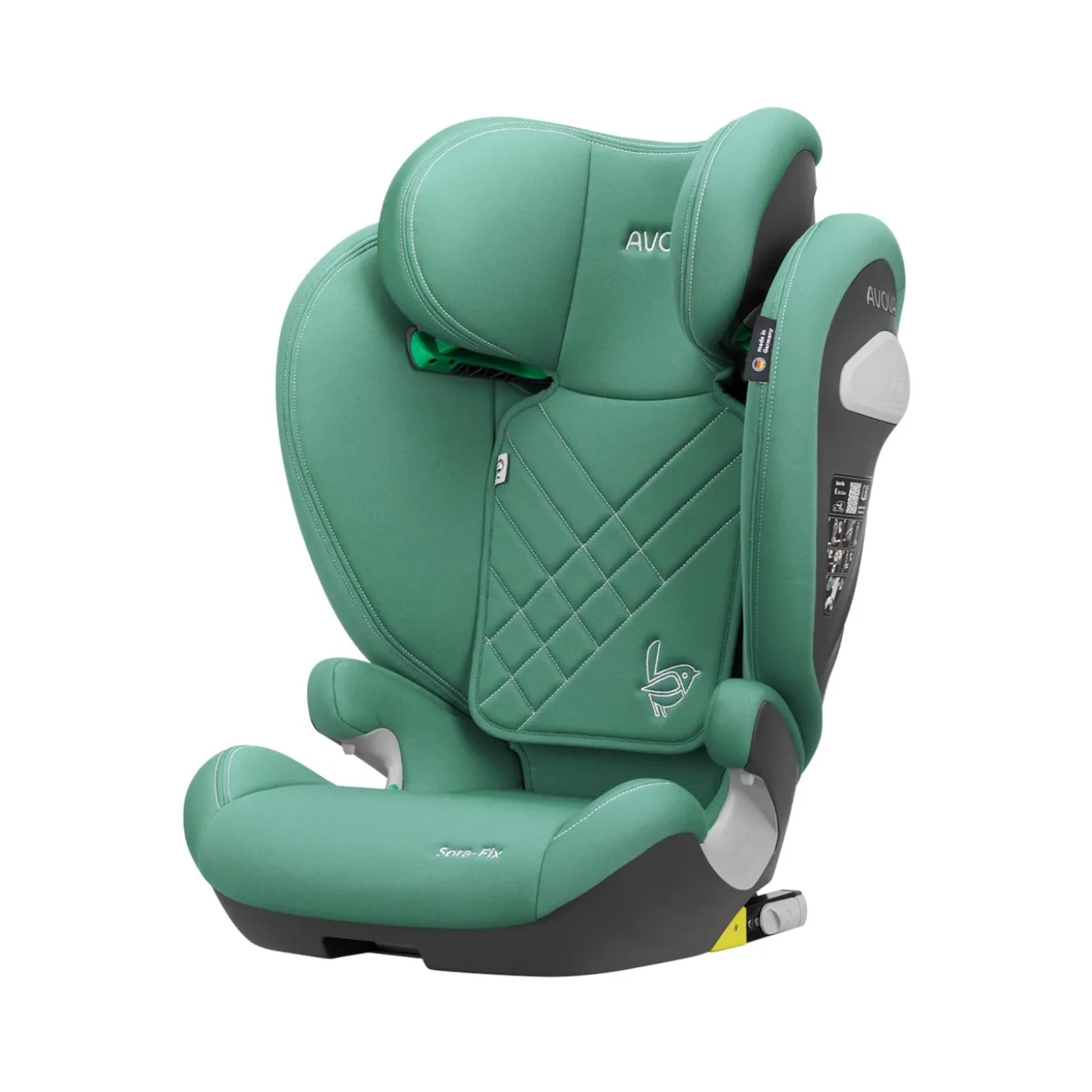Avova Siège Auto Sora-Fix Lime Green