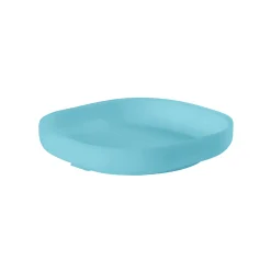 Béaba                    Assiette silicone ventouse    Blight Blue
