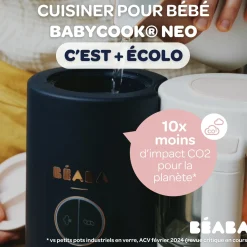Béaba Babycook Néo Robot Bébé 6 en 1, Made in France Night Blue