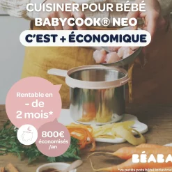 Béaba                    Babycook Néo Robot Bébé 6 en 1, Made in France    Night Blue