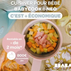 Béaba Babycook Néo Robot Bébé 6 en 1, Made in France Eucalyptus