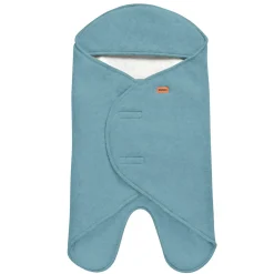 Béaba Babynomade double polaire Bleu Baltique/Blanc 0-6 mois
