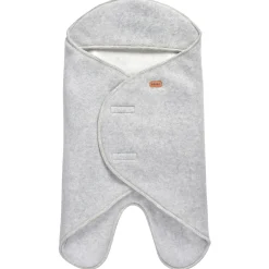 Béaba                    Babynomade double polaire    Gris Chiné/Blanc            0-6 mois