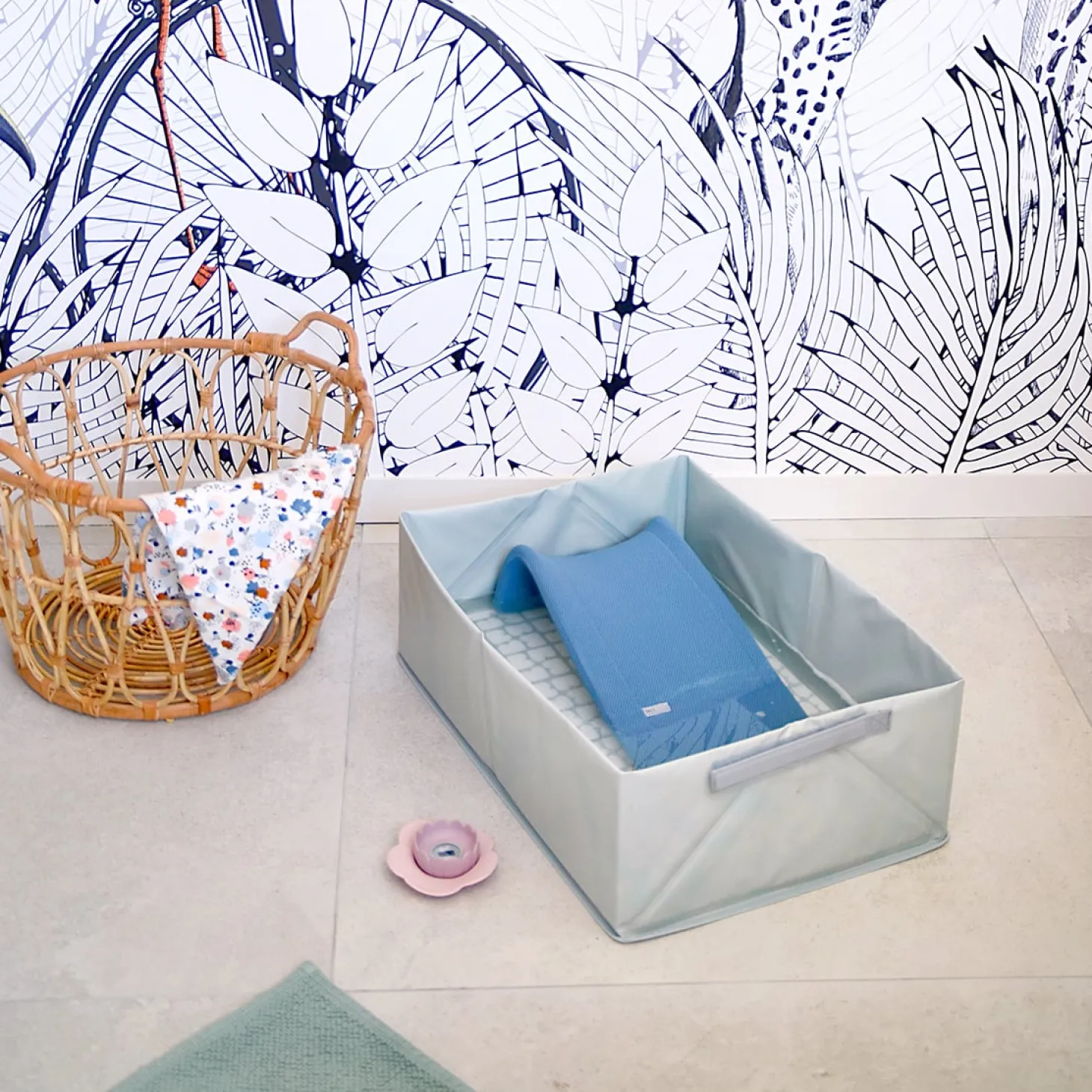 Béaba Baignoire Pop Up Camele'O Bleu