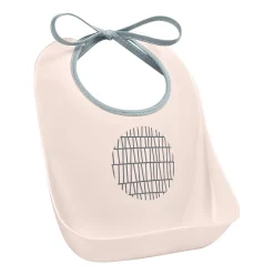 Béaba                    Bavoir d'apprentissage    Pink Grid
