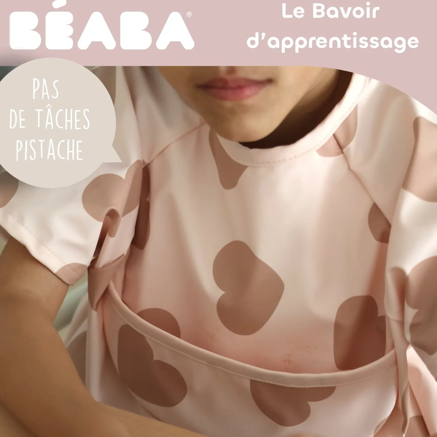 Béaba Bavoir à Manches Évolutif et 2en1 BigLove