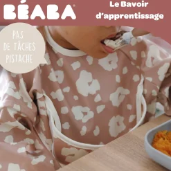 Béaba Bavoir à Manches Évolutif et 2en1 Savannah Bloom