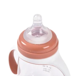 Béaba Biberon d'apprentissage 2en1 Terracotta 210 ml