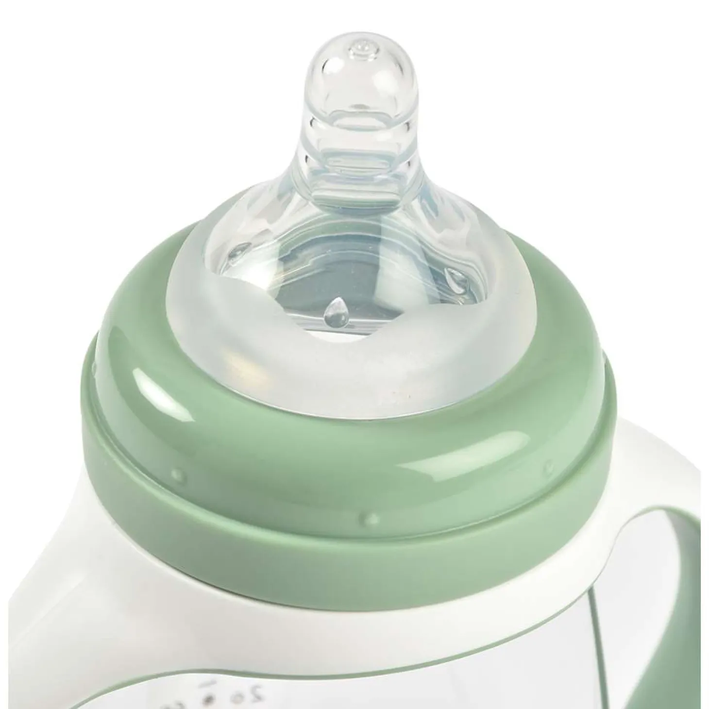 Béaba Biberon d'apprentissage 2en1 Vert Sauge