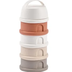 Béaba Boîte doseuse 4 compartiments Cotton White/Terracotta