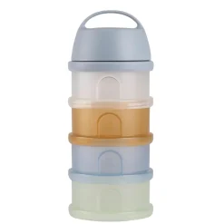Béaba Boîte Doseuse 4 Compartiments Galet Translucide