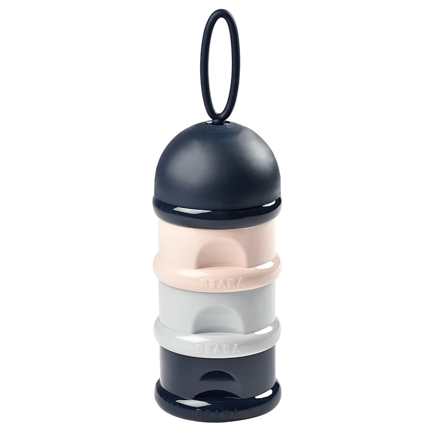 Béaba Boîte doseuse de lait empilable Dark Blue+Gray+Pink