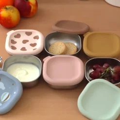 Béaba Boîtes Repas Inox Multi-Usage x3 BigLove