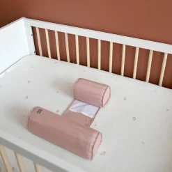 Béaba                    Cale bébé Bébécal Lin    Vieux Rose