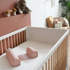 Béaba                    Cale bébé Bébécal Lin    Vieux Rose