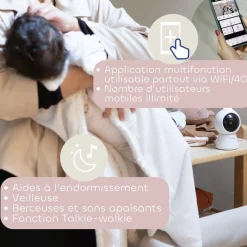 Béaba                    Caméra Zen Smart Ai    Blanc