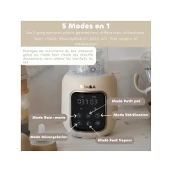 Béaba                    Chauffe-biberon Multi Milk    Clay Earth