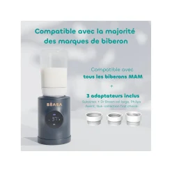 Béaba                    Chauffe-biberon nomade    Night Blue