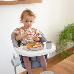 Béaba Coffret Repas Inox 3 Pièces Barbe A Papa