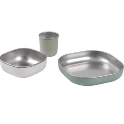 Béaba                    Coffret repas inox    Sage Green