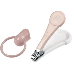 Béaba                    Coupe ongles    Old Pink
