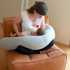 Béaba Coussin d'allaitement Big Flopsy Gris Chiné