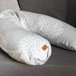 Béaba                    Coussin de maternité Big Flopsy imprimé    Flower Gris