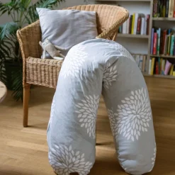 Béaba                    Coussin de maternité Big Flopsy imprimé    Flower Gris