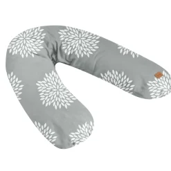 Béaba                    Coussin de maternité Big Flopsy imprimé    Flower Gris