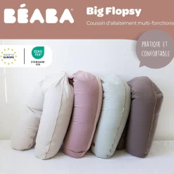 Béaba                    Coussin de maternité Big Flopsy French Terry    Barbe à papa